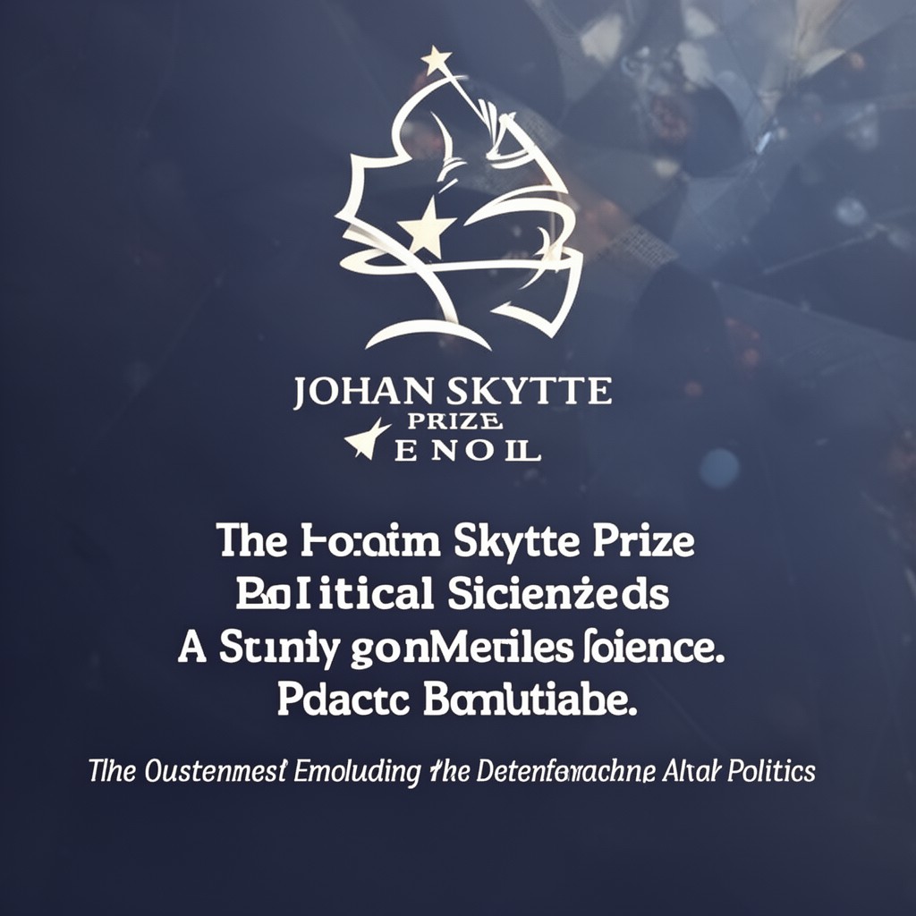 AI-generated illustration of Johan Skytte Prize in Political Science