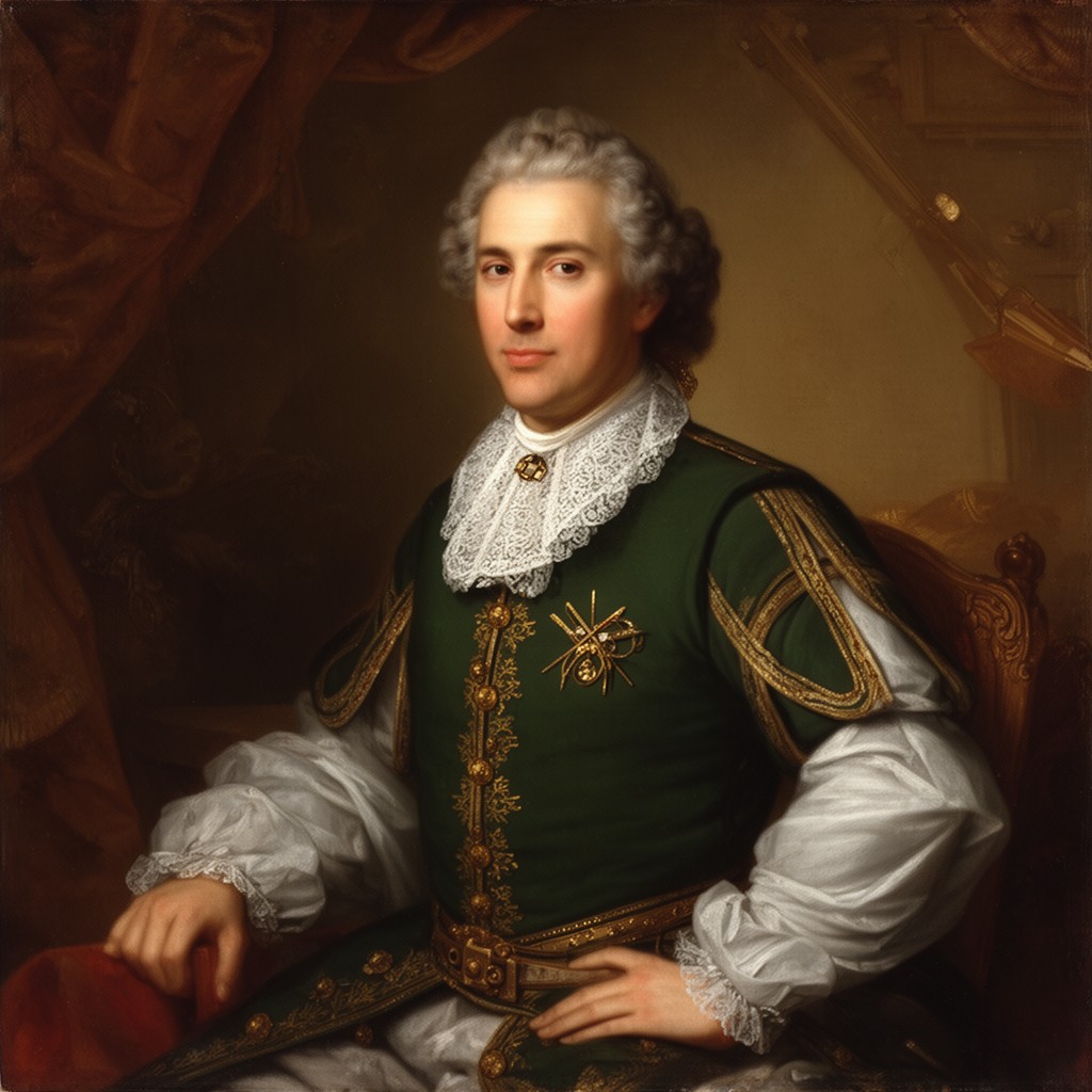 AI-generated illustration of James Butler, 1st Duke of Ormond