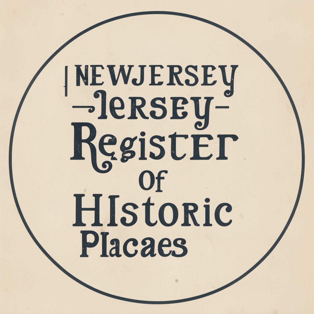 AI-generated illustration of New Jersey Register of Historic Places