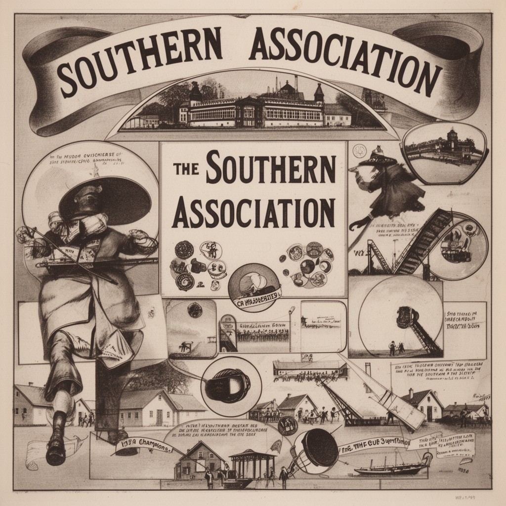 AI-generated illustration of Southern Association championships