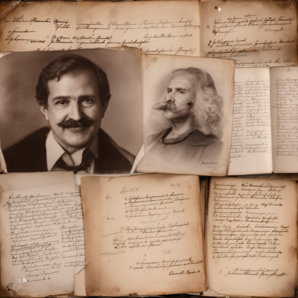 AI-generated illustration of Nicolas Berdyaev