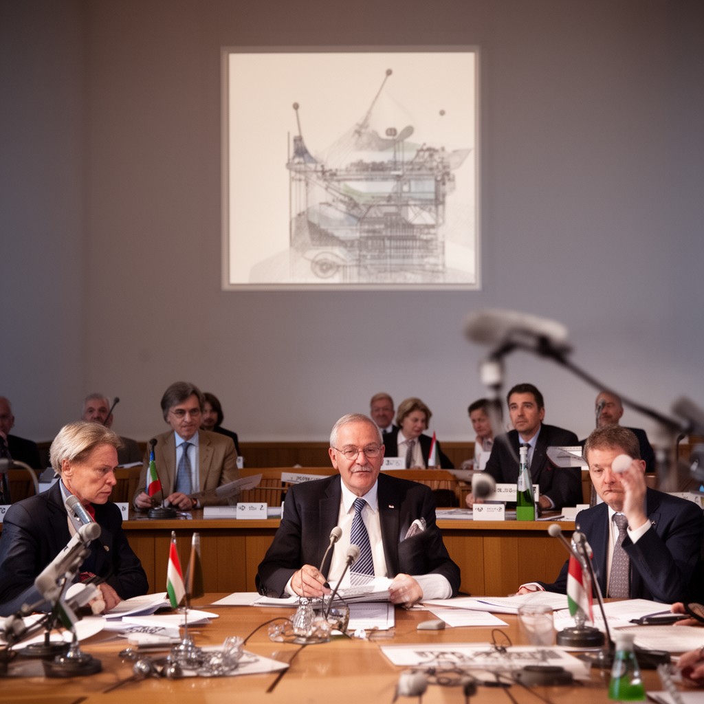 AI-generated illustration of Austrian federal government
