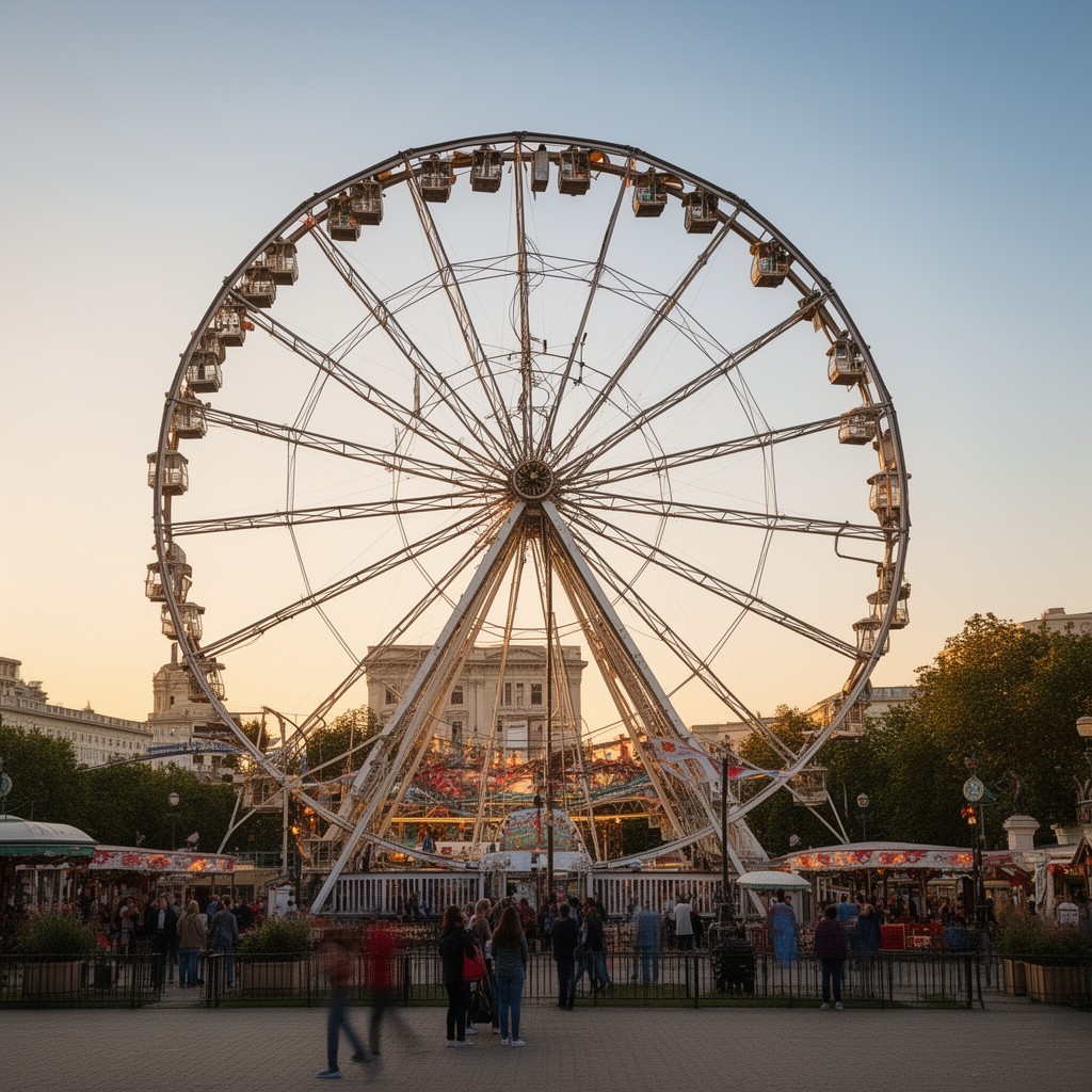 AI-generated illustration of Giant Ferris Wheel