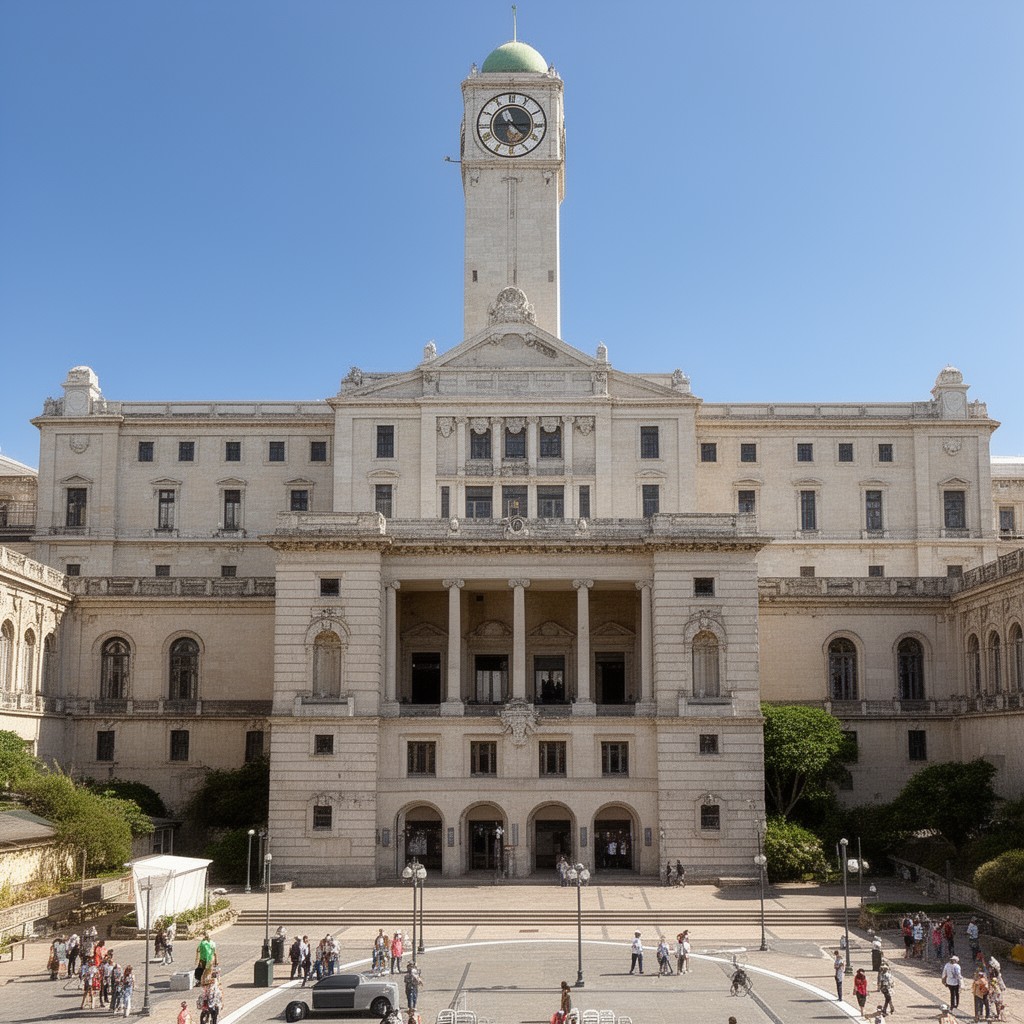 AI-generated illustration of Parliament of Gibraltar