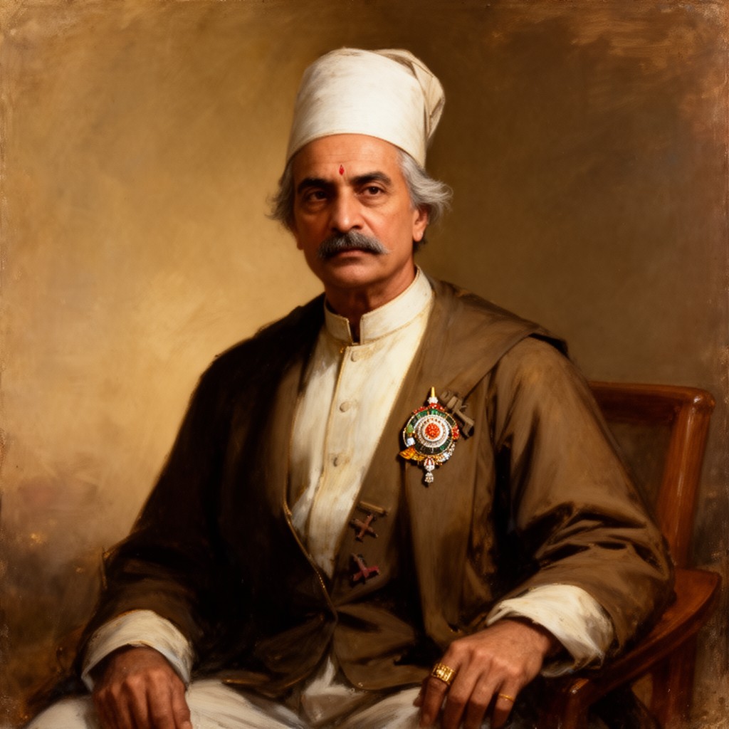 AI-generated illustration of Nana Fadnavis
