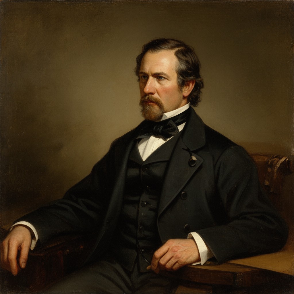 AI-generated illustration of Edward Williams