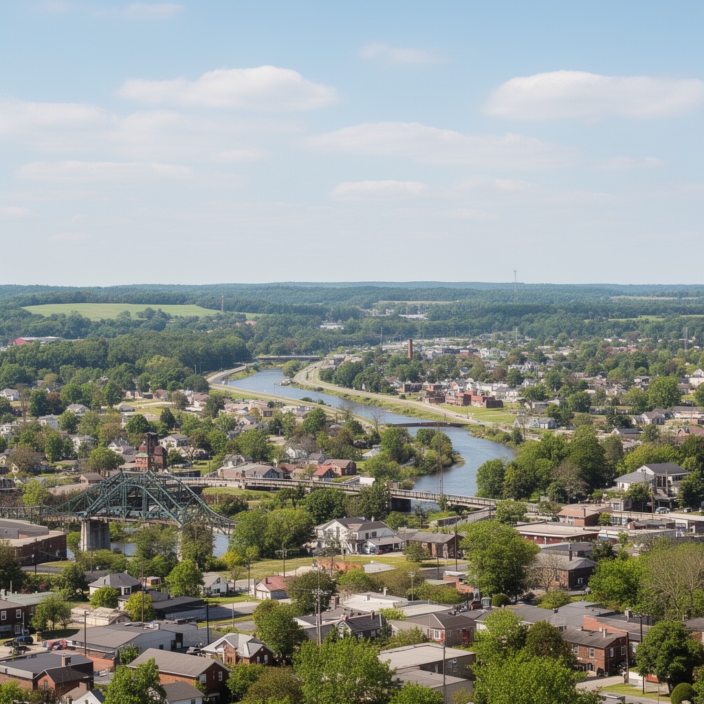 AI-generated illustration of Bullitt County, Kentucky