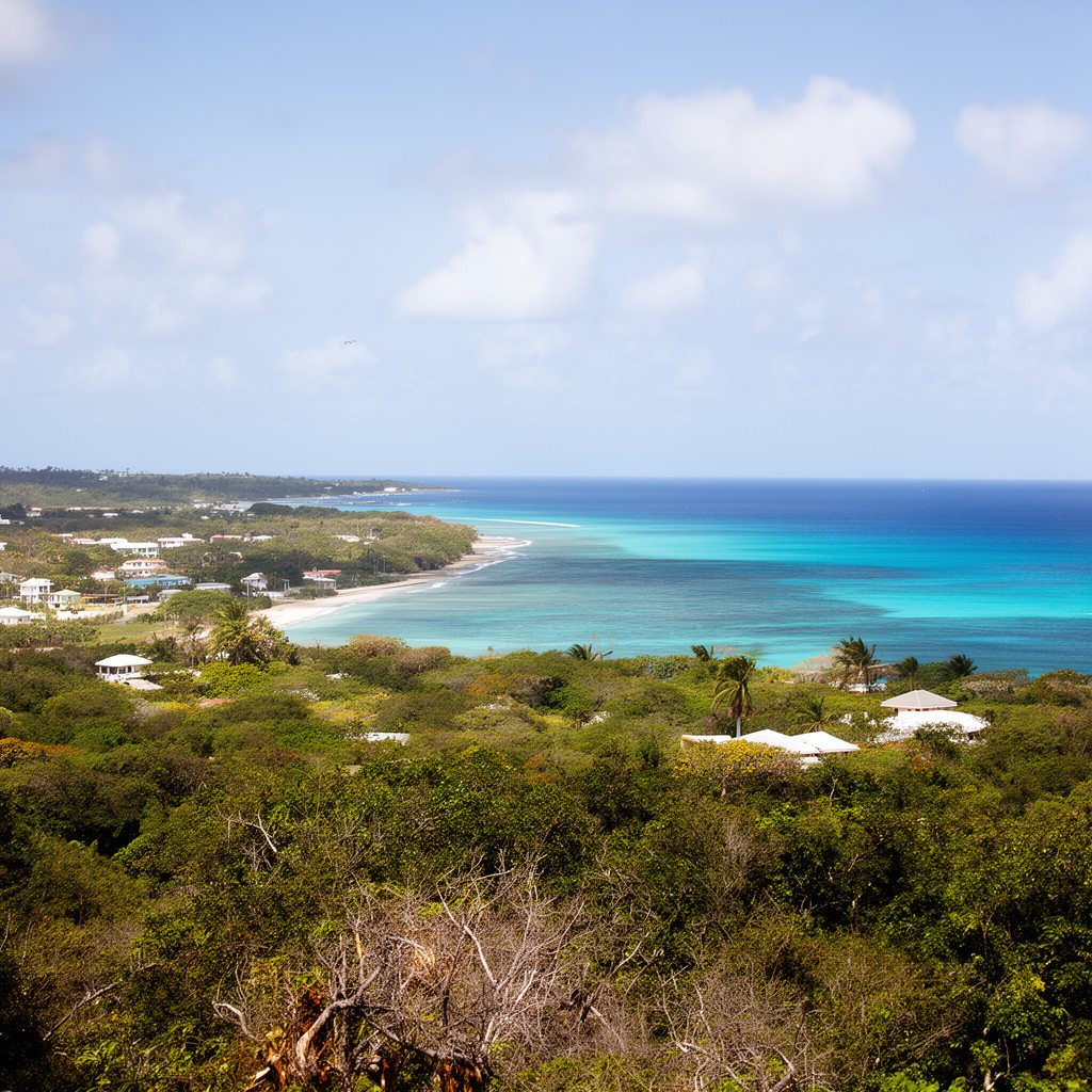 AI-generated illustration of North Caicos