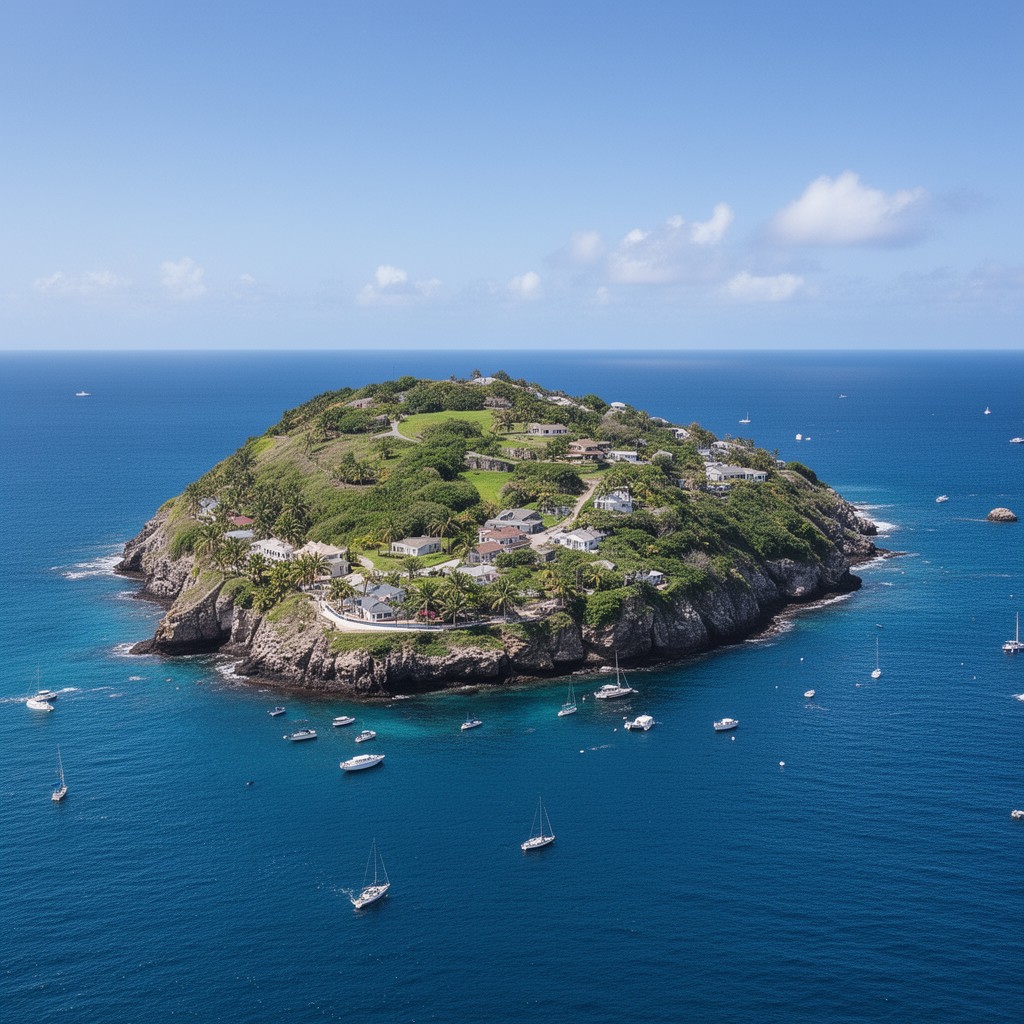 AI-generated illustration of Main Island of Bermuda