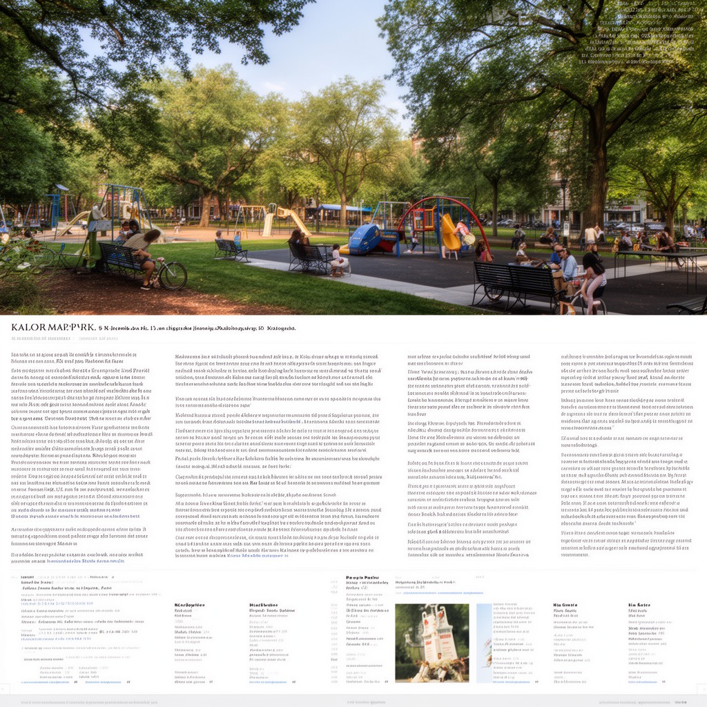AI-generated illustration of Kalorama Park