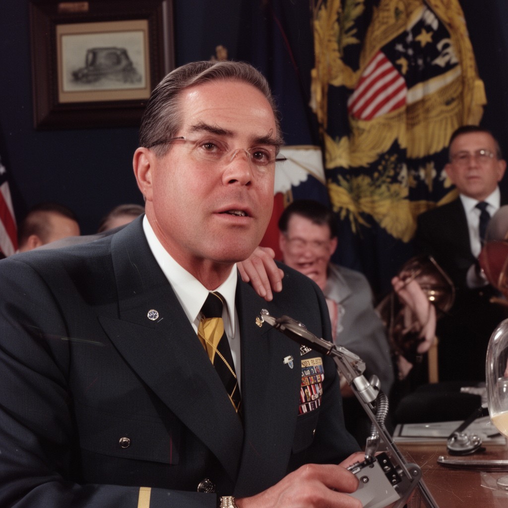 AI-generated illustration of Alexander Haig