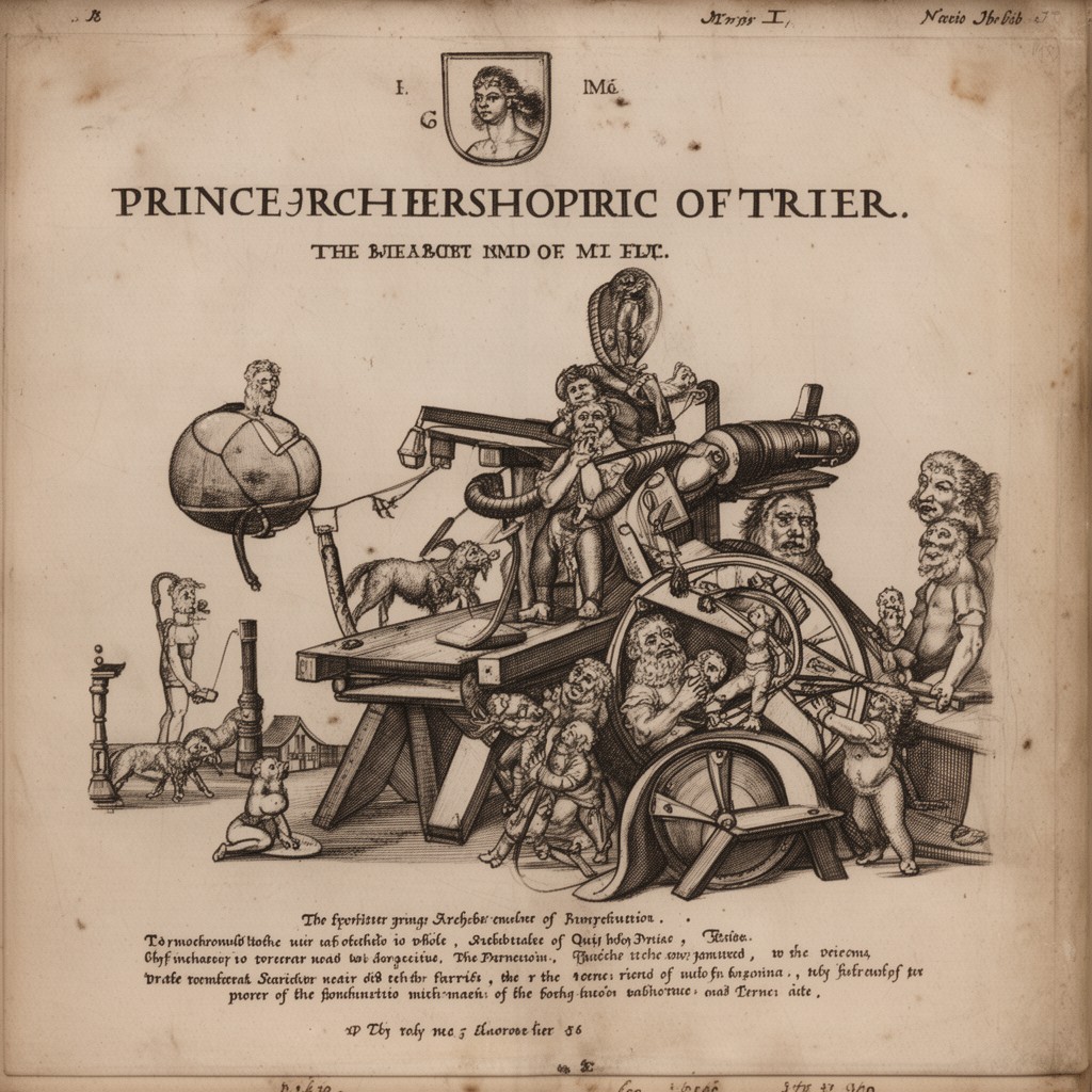 AI-generated illustration of Prince-Archbishopric of Trier