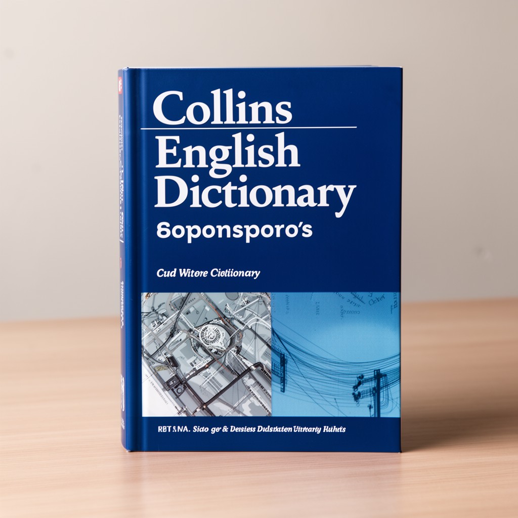 AI-generated illustration of Collins English Dictionary