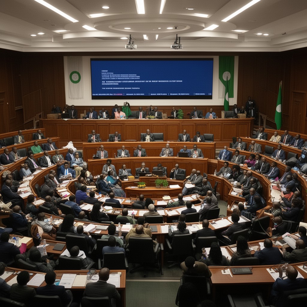 AI-generated illustration of House of Representatives of Nigeria