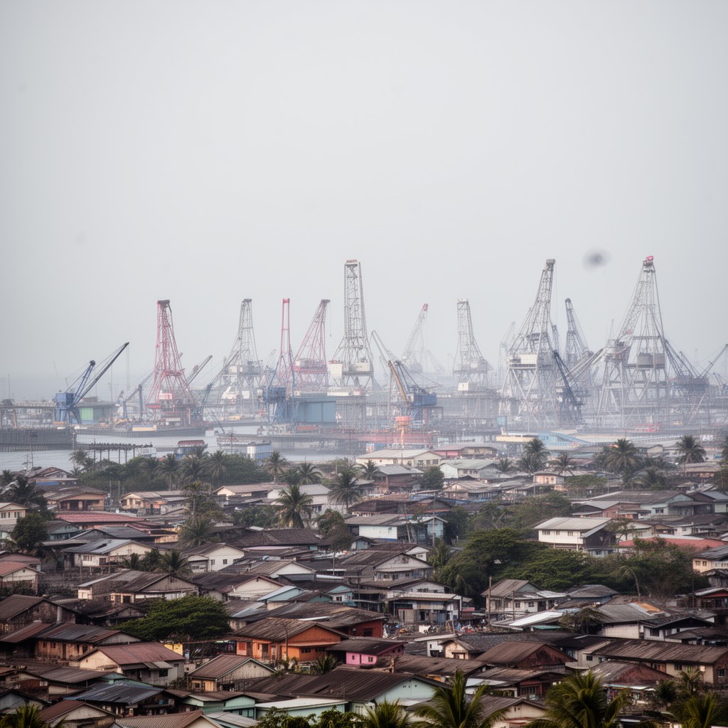 AI-generated illustration of Warri