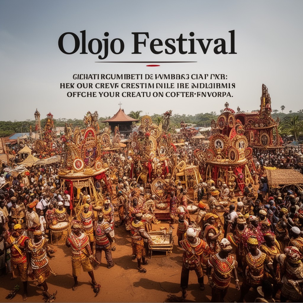 AI-generated illustration of Olojo Festival