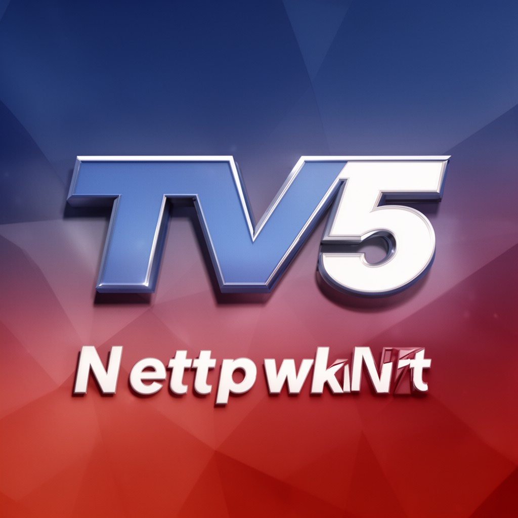 AI-generated illustration of TV5 Network