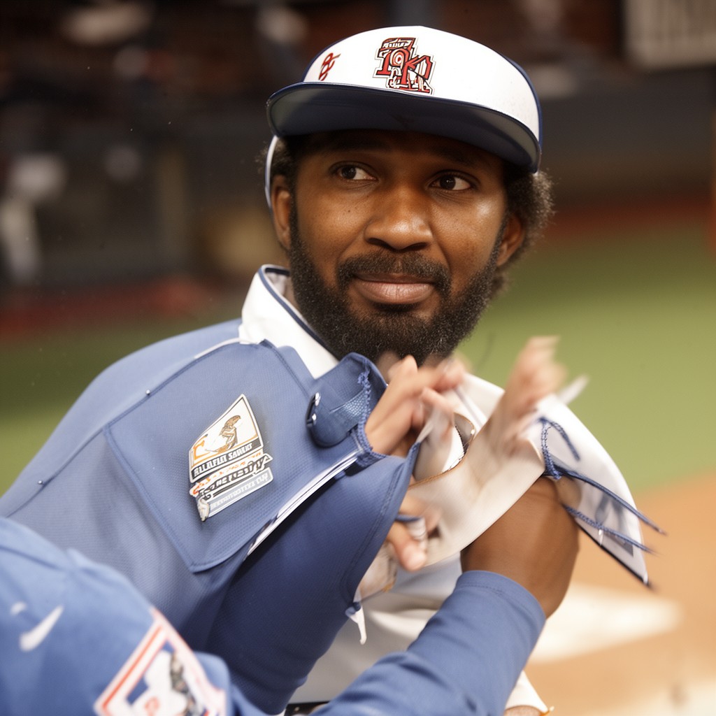 AI-generated illustration of Barry Bonds