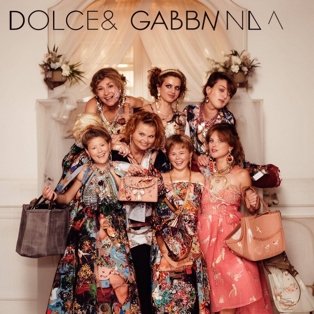 AI-generated illustration of Dolce & Gabbana