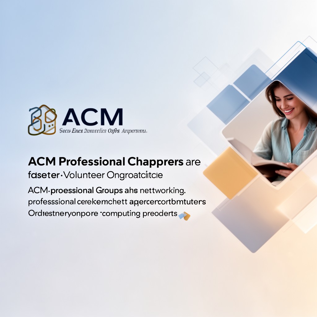 AI-generated illustration of ACM Professional Chapters
