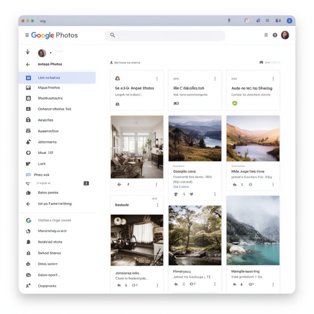 AI-generated illustration of Google Photos