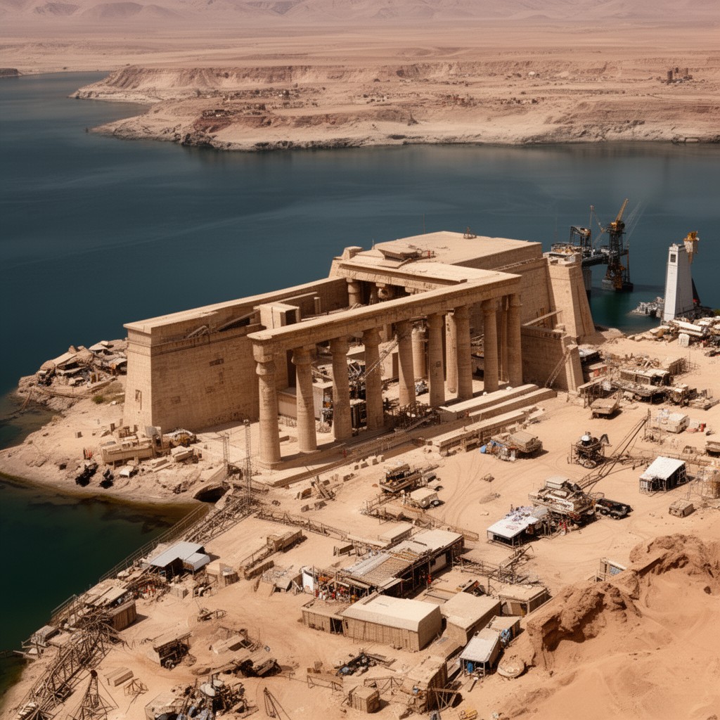 AI-generated illustration of Philae