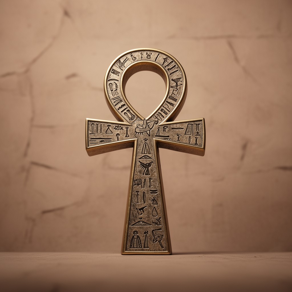 AI-generated illustration of ankh
