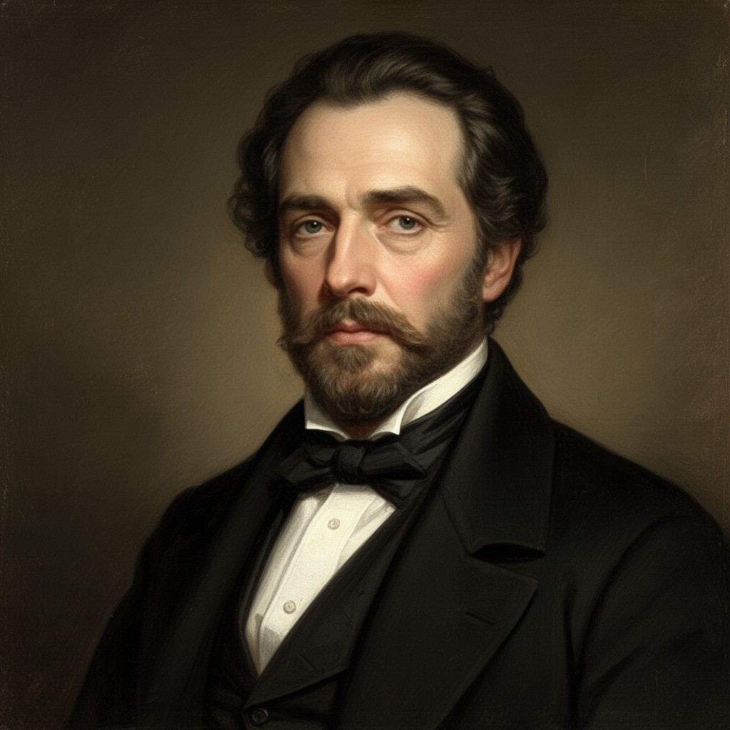 AI-generated illustration of Dionysios Solomos