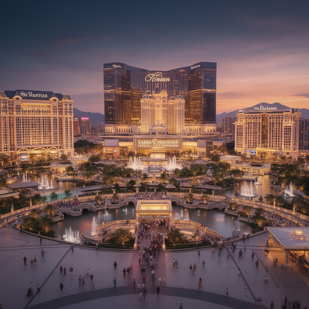 AI-generated illustration of Sands China