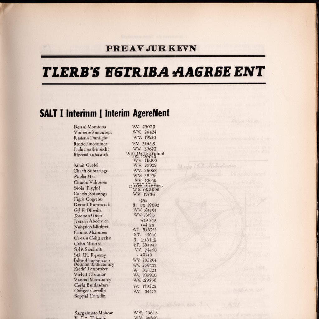 AI-generated illustration of SALT I Interim Agreement