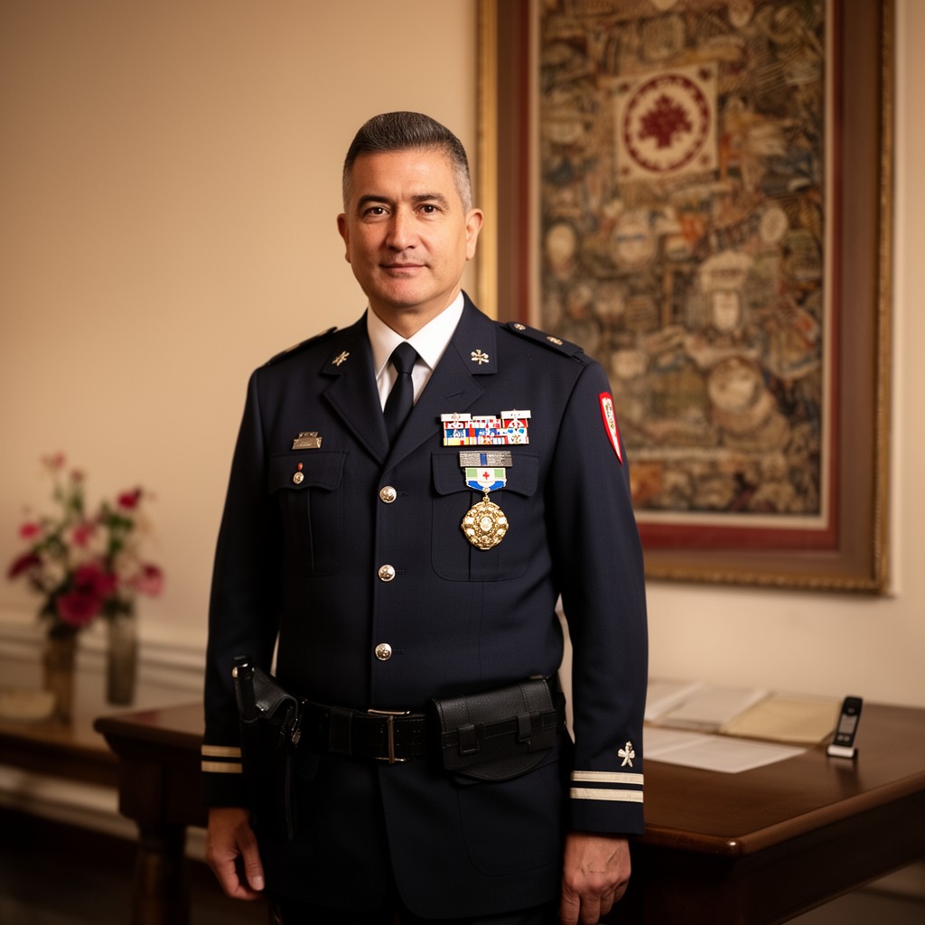 AI-generated illustration of Officer of the Order of Canada