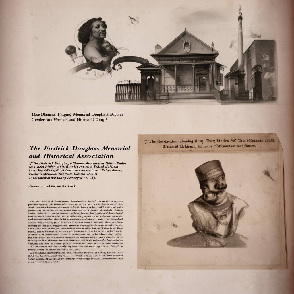AI-generated illustration of Frederick Douglass Memorial and Historical Association