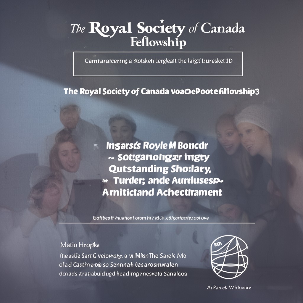 AI-generated illustration of Royal Society of Canada Fellowship