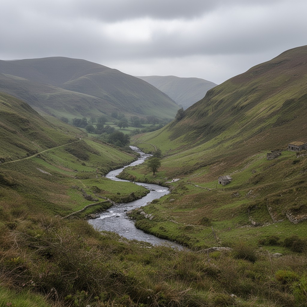 AI-generated illustration of Liddesdale
