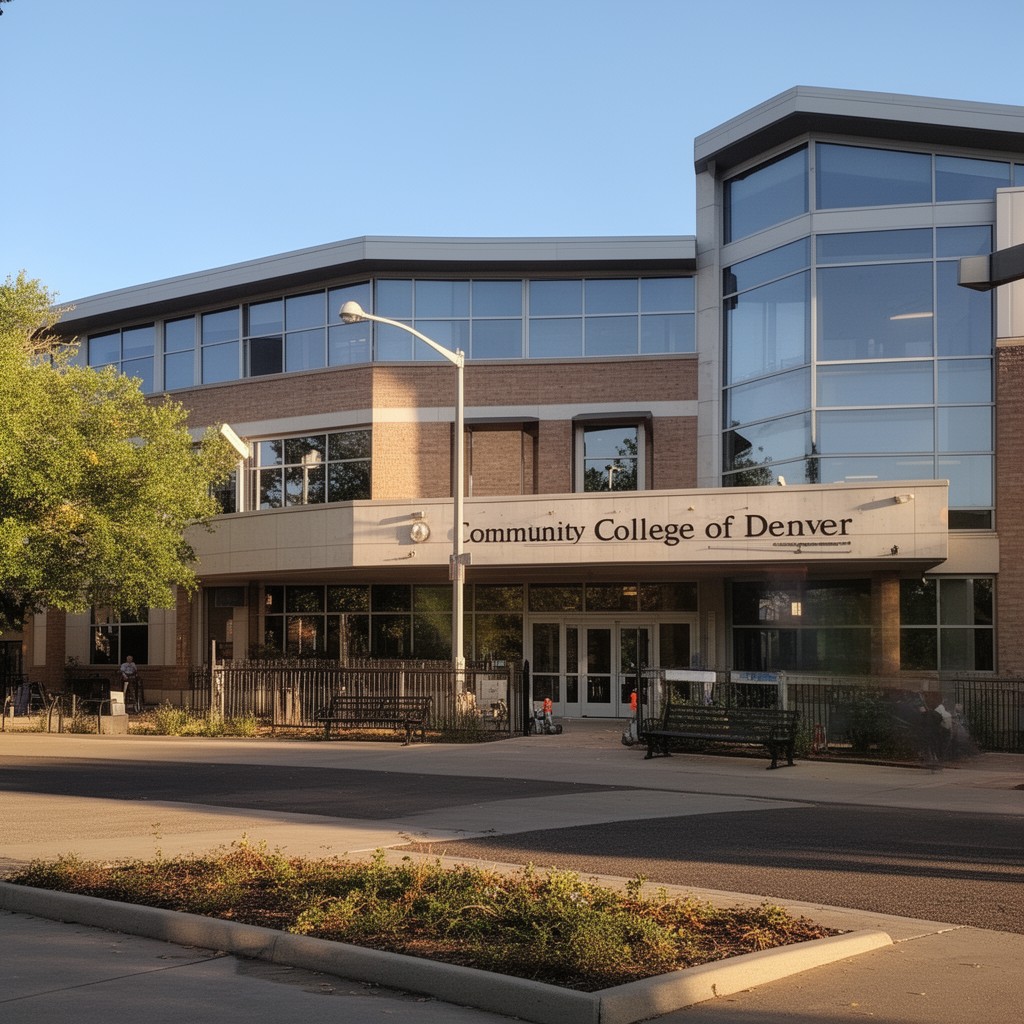 AI-generated illustration of Community College of Denver
