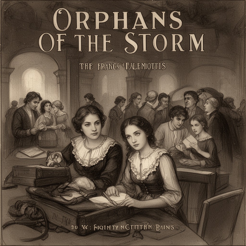 AI-generated illustration of Orphans of the Storm