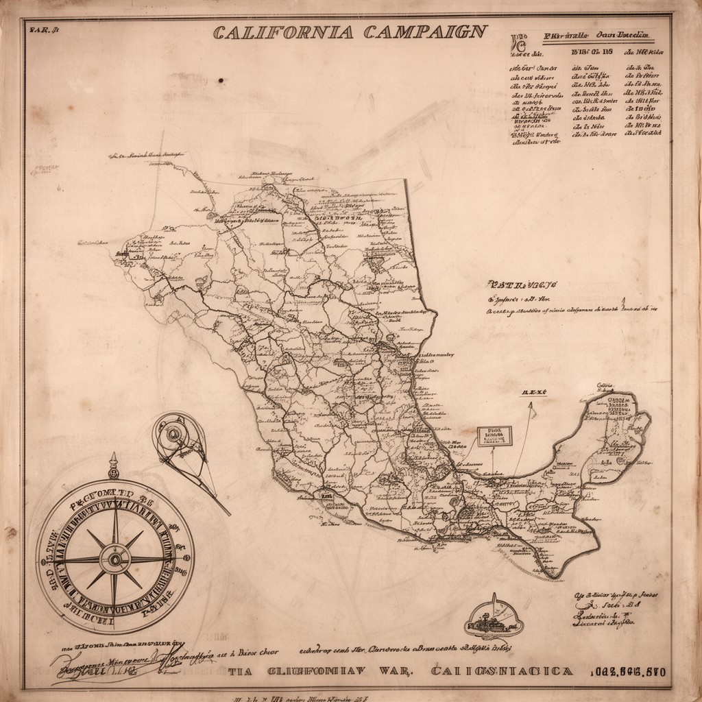 AI-generated illustration of California Campaign