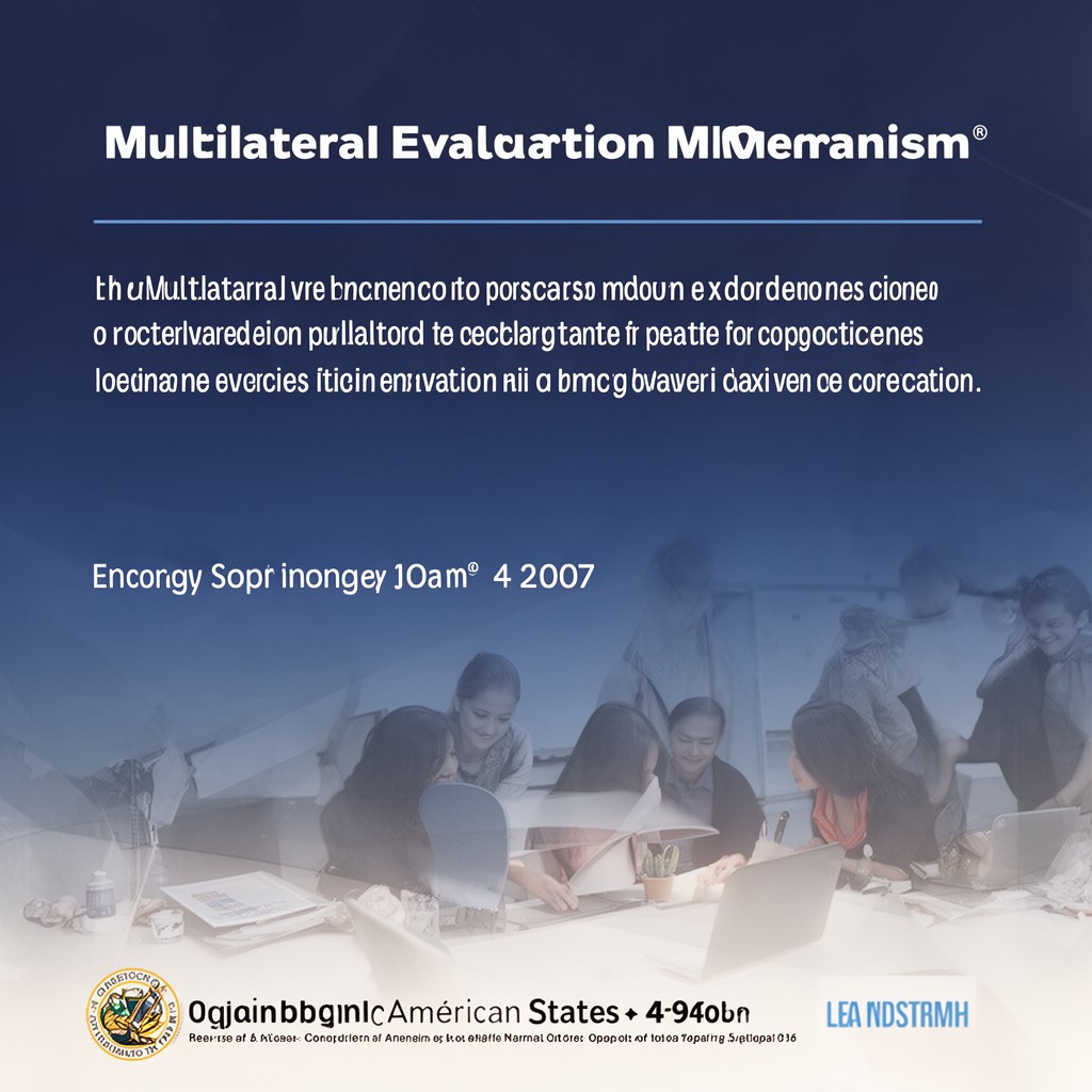 AI-generated illustration of Multilateral Evaluation Mechanism