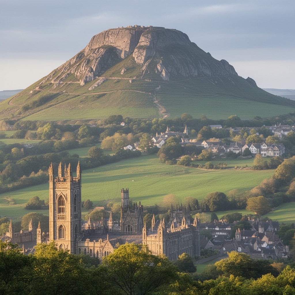AI-generated illustration of The Wrekin (UK Parliament constituency)