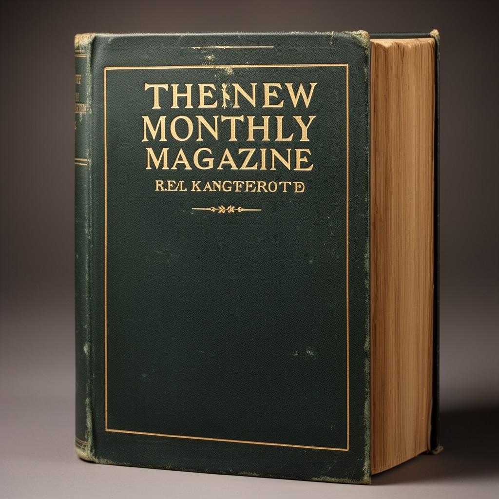 AI-generated illustration of The New Monthly Magazine