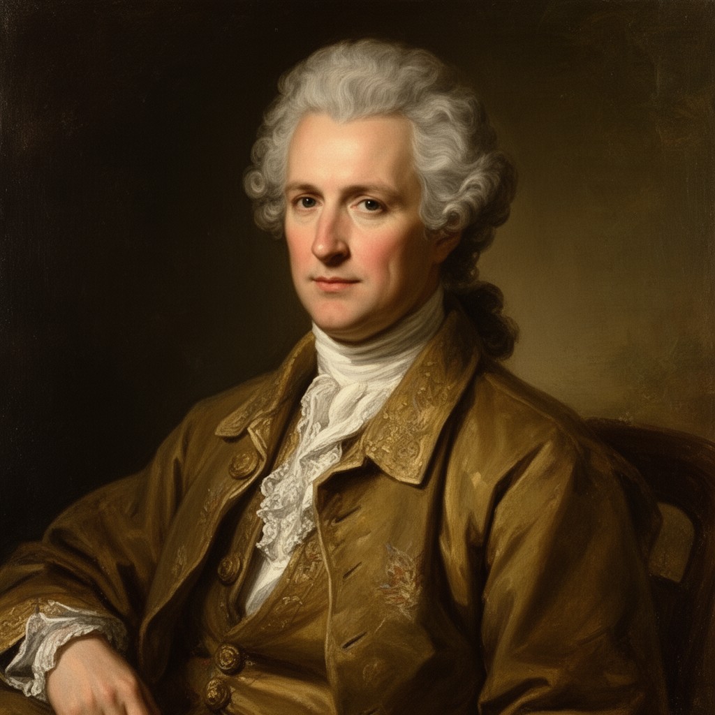AI-generated illustration of Marquis de Condorcet