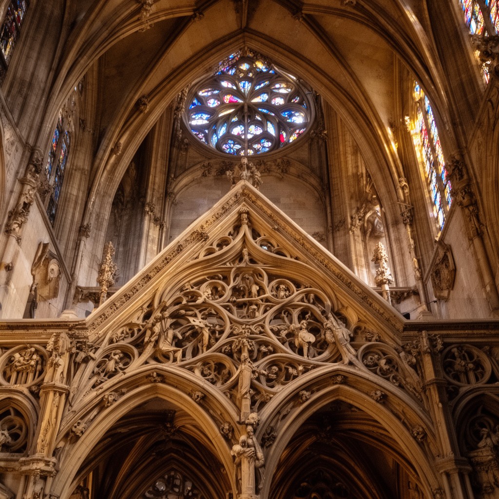 AI-generated illustration of Decorated Gothic