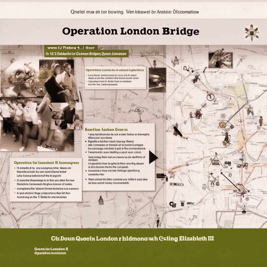 AI-generated illustration of Operation London Bridge