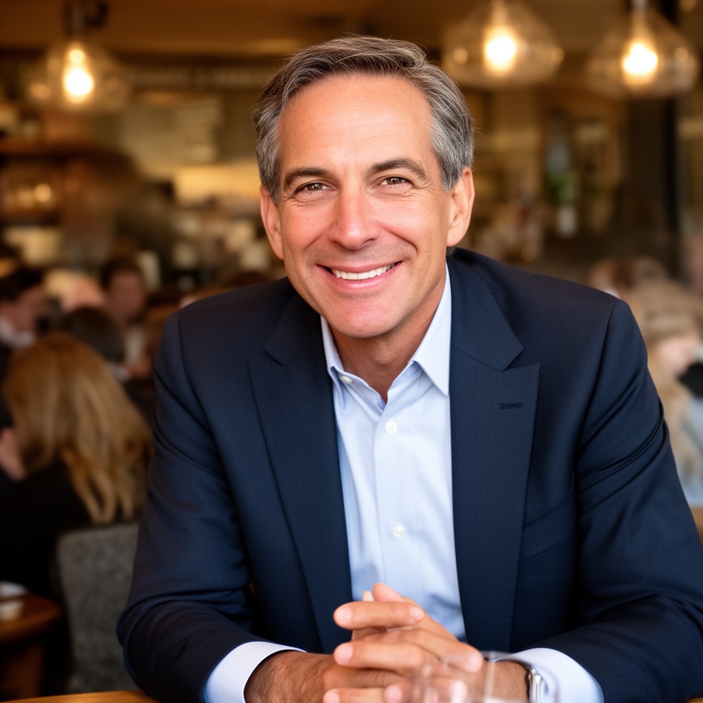 AI-generated illustration of Howard Schultz