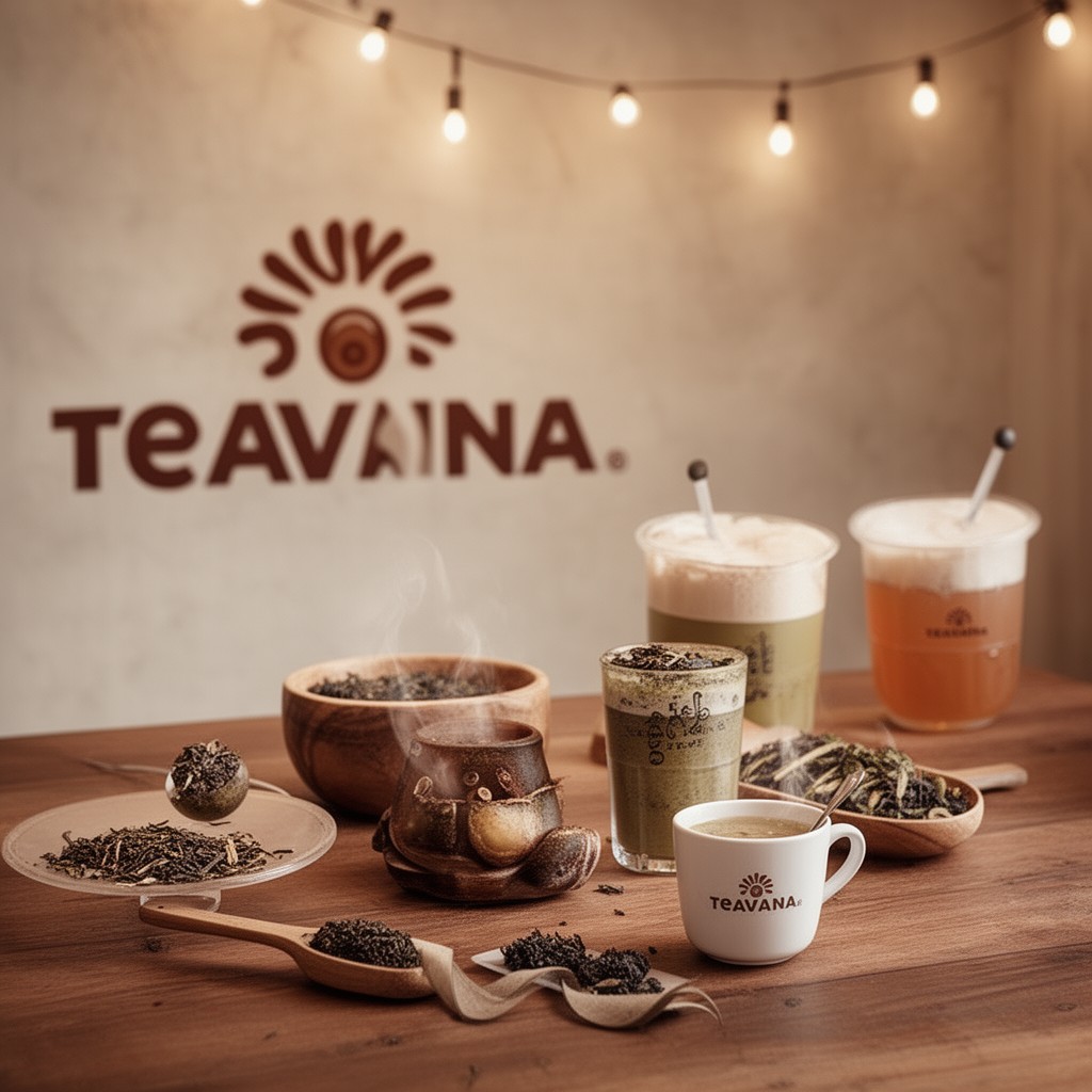 AI-generated illustration of Teavana
