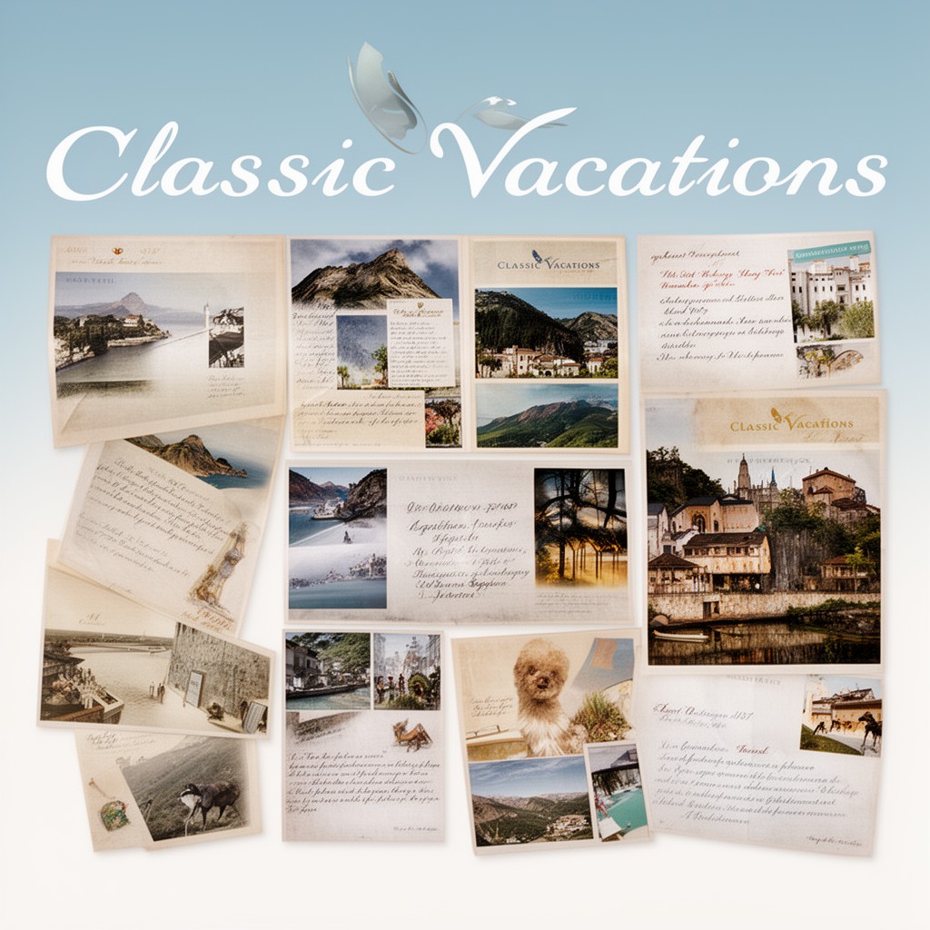 AI-generated illustration of Classic Vacations