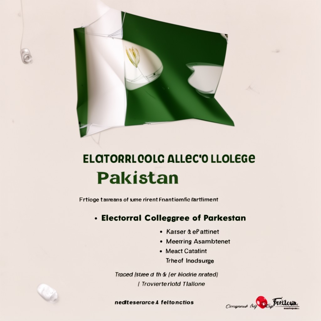 AI-generated illustration of Electoral College of Pakistan