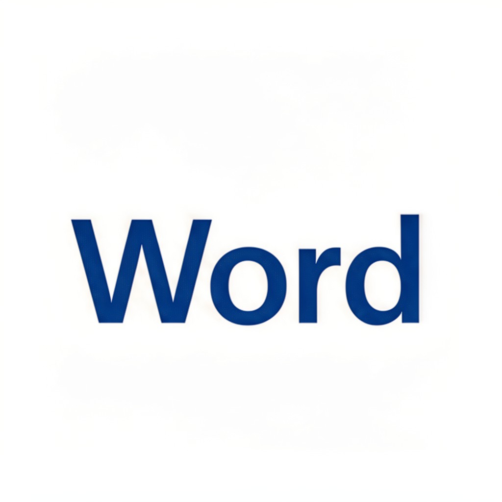 AI-generated illustration of Word