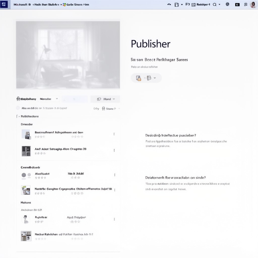 AI-generated illustration of Publisher
