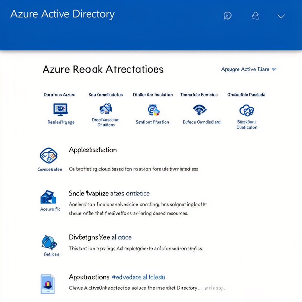 AI-generated illustration of Azure Active Directory